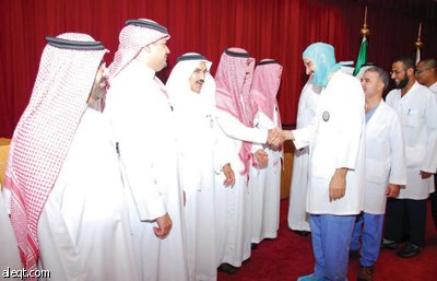 مستشفى قوى الأمن يقيم حفل معايدة لمنسوبيه