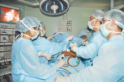 استئصال مرارة بالمنظار لحالة نادرة في «الحبيب»