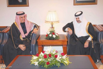 قطر تحتفل بيومها الوطني بحضور وكيل إمارة الرياض