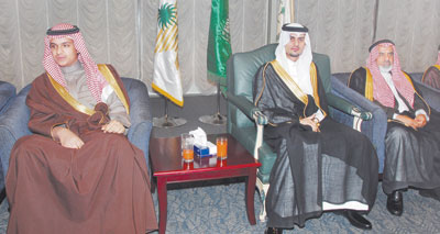 الأمير نايف بن سلمان يشرف حفل زواج آل عرفج