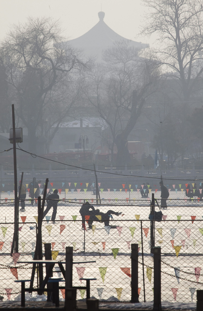 الثلوج مازالت متساقطة وبالأخص على قمة جبل فيلدبيرغ بالقرب من فرانكفورت.