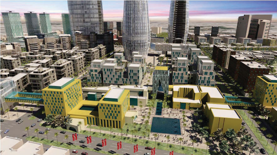 تحويل «الظهيرة» إلى منطقة اجتماعية واقتصادية والكشف عن أبراجها التجارية