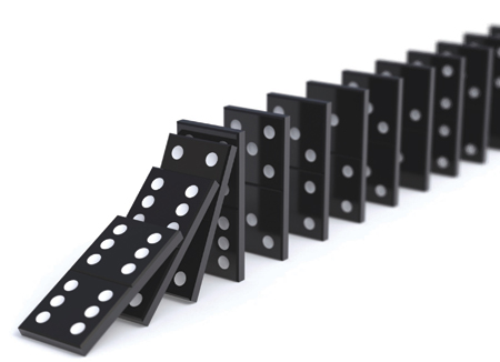 نظرية الدومينو