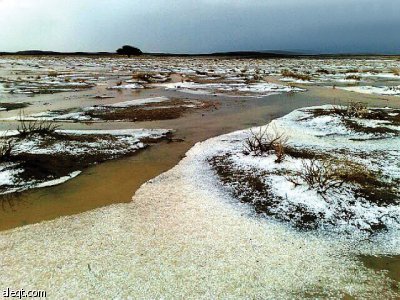 المنخفض الحراري الرطب يتعمق.. وفرصة لنزول البرَد على الرياض