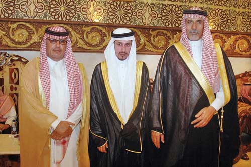 زيد الغربي يحتفل بزواج «سعود»