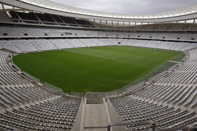 ملعب كيب تاون يستعد لإستضافة مباريات كأس العالم 2010 في جنوب إفريقيا