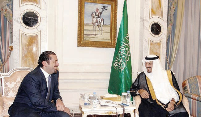 ولي العهد يستقبل سعد الحريري