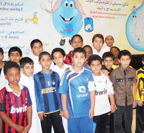 وزارة المياه تثقف طلاب «ابن عباس» حول ترشيد الاستهلاك
