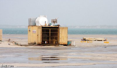 بسبب إعصار «فيت» .. المياه تغمر «عزيزية الخبر» بمساحة 500 متر