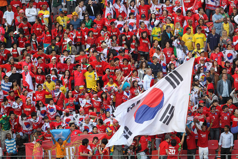 صور من المونديال في يومه الثاني