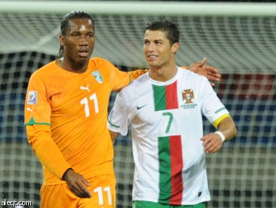 تعادل سلبي يخيم على نتيجة مباراة ساحل العاج والبرتغال