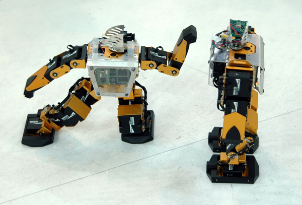 الروبوت أيضا له بطولة كأس العالم لكرة القدم