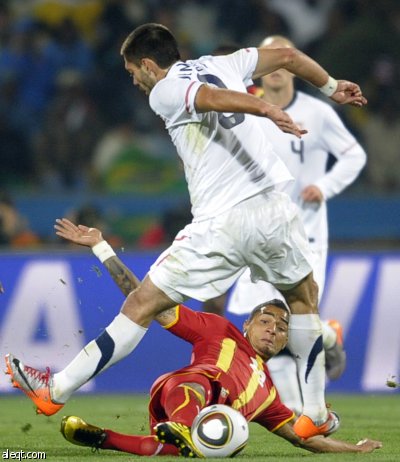 غانا تخرج أبناء العم سام وتواجه الاوروجواي