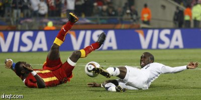 غانا تخرج أبناء العم سام وتواجه الاوروجواي