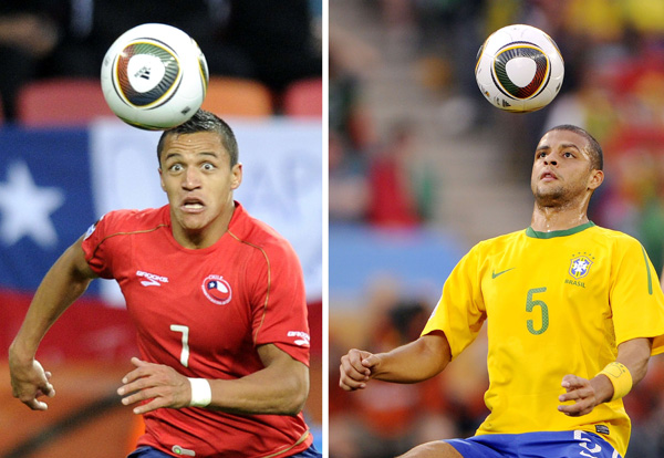 حقائق عن مباراة البرازيل وتشيلي في دور 16 في كأس العالم