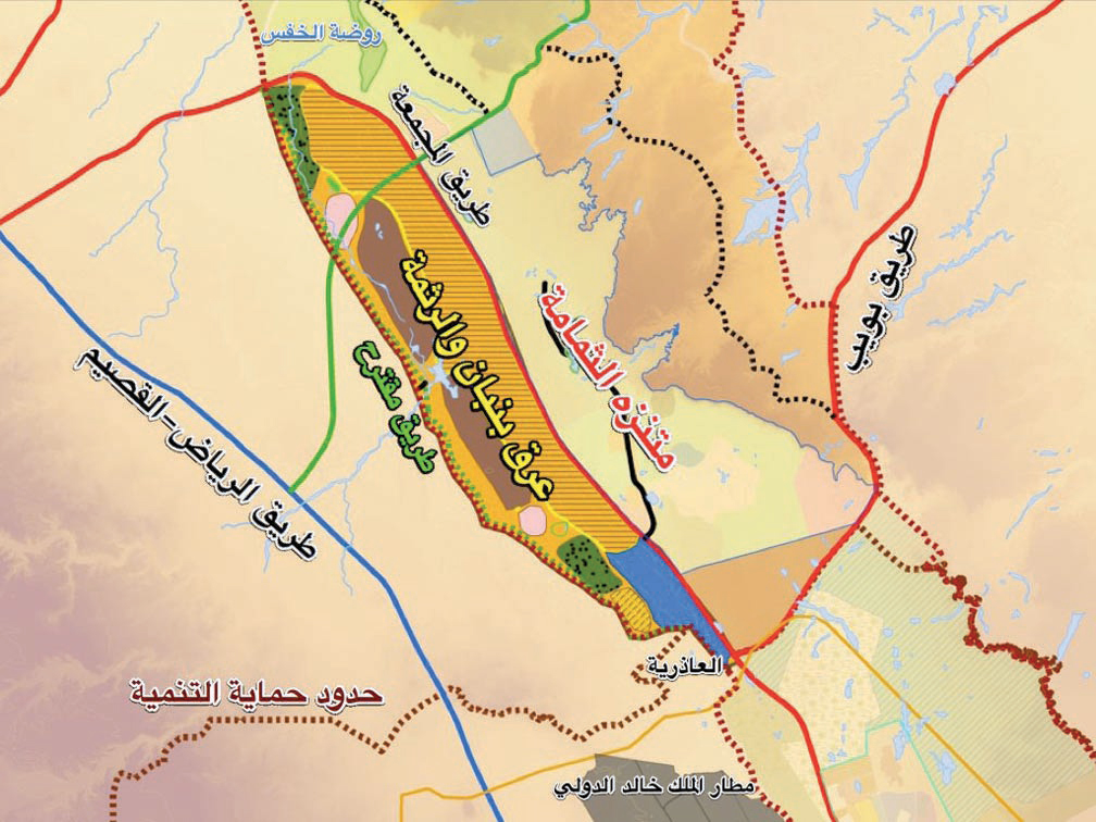 تحويل عرق بنبان والرثمة إلى محمية سياحية لسكان الرياض