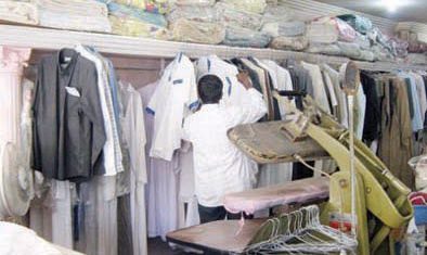 50 % زيادة في أسعار مغاسل الملابس ليلة العيد