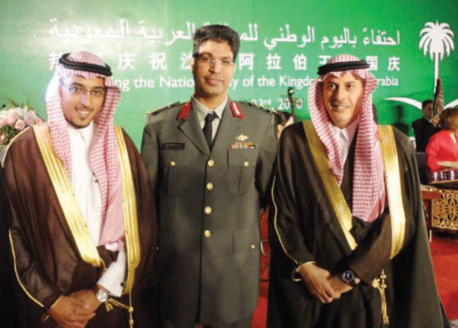 الصينيون يشاركون المملكة وشعبها الاحتفال باليوم الوطني