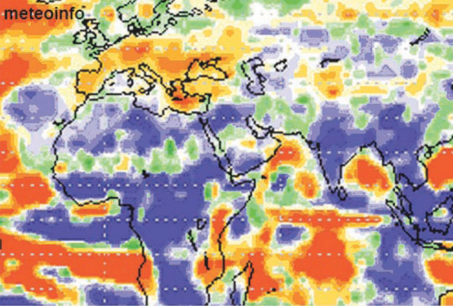 المرصد الروسي: شتاء قارس وأمطار غزيرة على المملكة في 3 أشهر