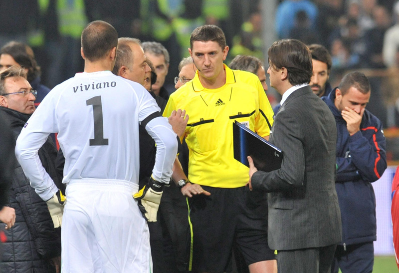 إلغاء مباراة إيطاليا وصربيا في تصفيات أمم أوروبا بسبب شغب الجماهير