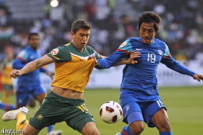 استراليا تسحق الهند 4-صفر في كأس اسيا