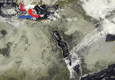 توقعات بهطول أمطار على شمال وغرب المملكة اليوم .. والوسطى والمدينة المنورة غدا