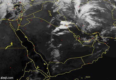 توقعات بهطول أمطار رعدية في ساعات المقبلة على الرياض ومكة المكرمة
