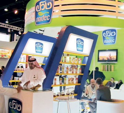 «نادك» تشارك في معرض الخليج للأغذية في دبي