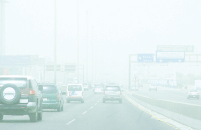 «الكتلة الباردة» ذات الضغط المرتفع تبدأ بالانحسار عن غرب المملكة ووسطها