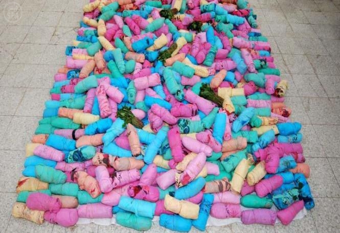 الداخلية: إحباط تهريب مخدرات بـ 1.4 مليار ريال والقبض على 478 شخصا