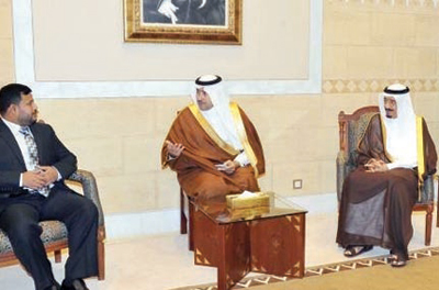 الأمير سلمان يشكر أبناء العيسائي لدعمهم بنك الطعام بمليون ريال