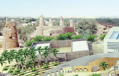 كاميرات حية تتابع سير مشروع متحف الجوف.. و900 يوم لتنفيذه