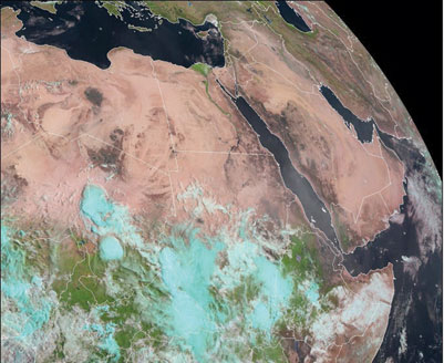 سحب متراكمة على الوسطى والشرقية وعواصف رعدية في الجنوب