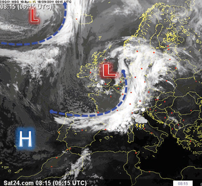 انخفاض الحرارة غدا في مثلث المنطقة الشمالية - تبوك - المدينة المنورة