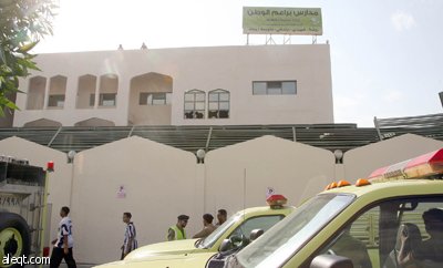 خالد الفيصل يعزي أسرتي المعلمتين ريم النهاري وغدير كتوعة..ونورة الفايز تزور المصابات
