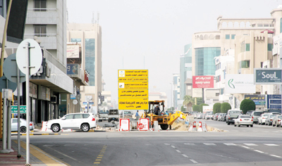 بوادر أزمة شح في الأسفلت