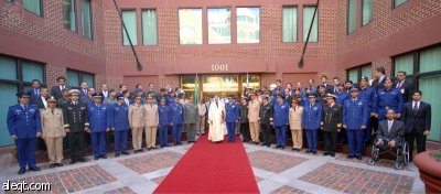 وزير الدفاع يزور الملحقية العسكرية في واشنطن