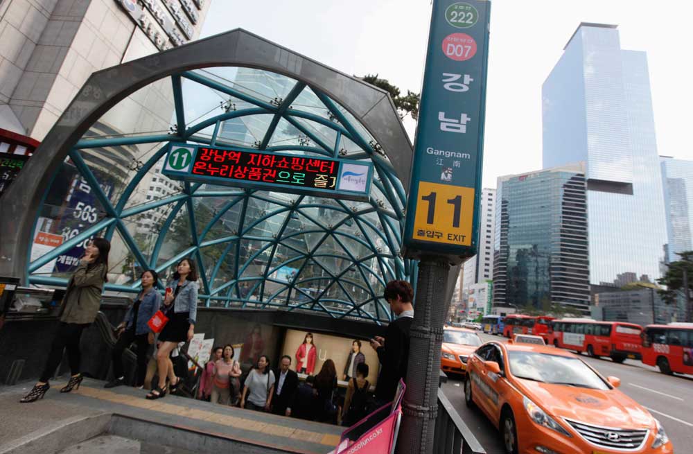 قصة مصورة: منطقة جانج نام في سيول الأكثر  غلاء في العاصمة الكورية