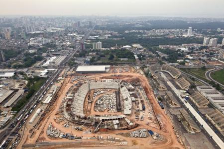 قصة مصورة: البرازيل تستعد لكأس العالم