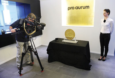 31 كيلو جراما وزن أكبر عملة أوروبية