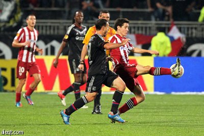 اتليتيكو وانتر وليفربول وليون يحققون الفوز في الجولة الثالثة من الدوري الأوروبي