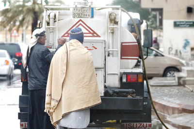 أمطار الرياض: حوادث ورحلات للبر