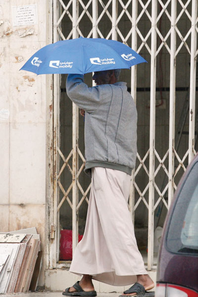 أمطار الرياض: حوادث ورحلات للبر