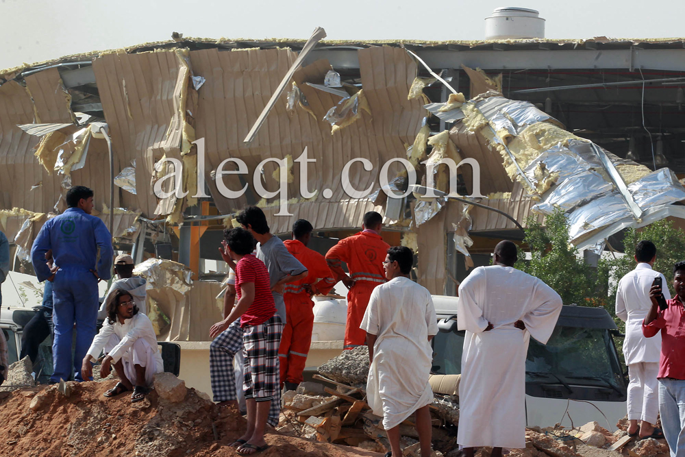 قصة مصورة .. خادم الحرمين يوجه بمتابعة المصابين في حادث انفجار شاحنة الغاز