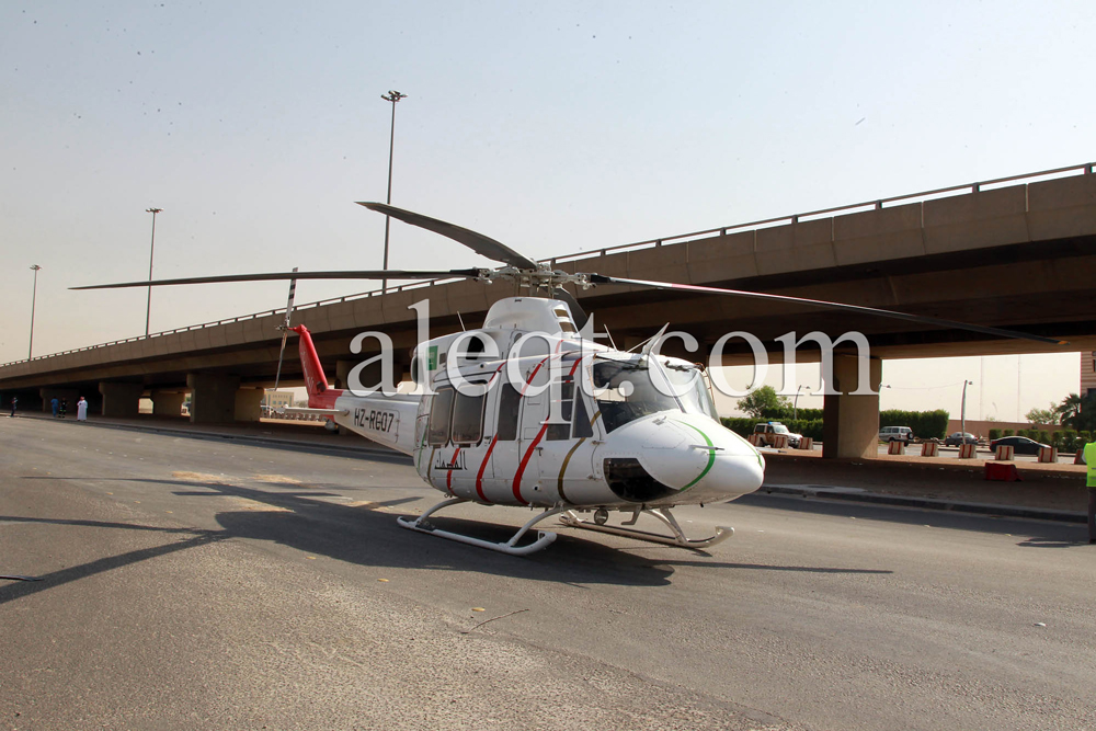 قصة مصورة .. خادم الحرمين يوجه بمتابعة المصابين في حادث انفجار شاحنة الغاز