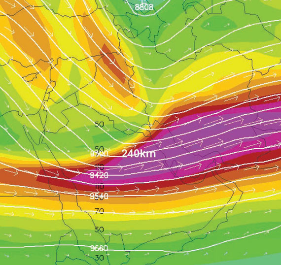 أمطار وموجة باردة في الوسطى والشرقية .. غدا