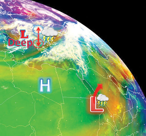 فصل ربيعي مميز.. أمطار فوق المعدل الطبيعي في الرياض والقصيم