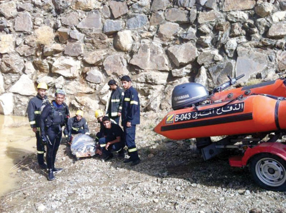 ارتفاع الغرقى إلى 20 وإخلاء 6 قرى متاخمة لسد وادي تبالة