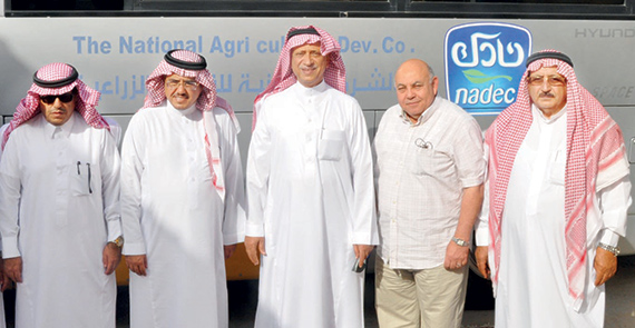 وفد من شركة هرفي يزور «نادك»