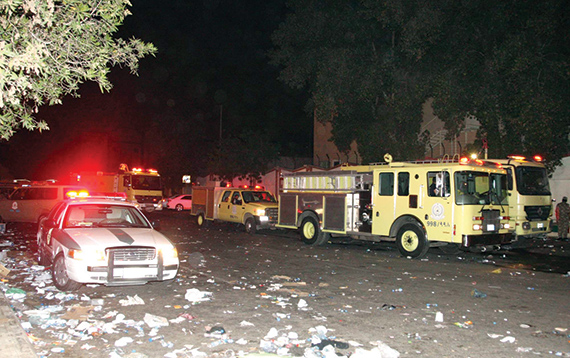 تجمع للإندونيسيين يتسبب في وفاة امرأة  وحريق في قنصلية بلادهم